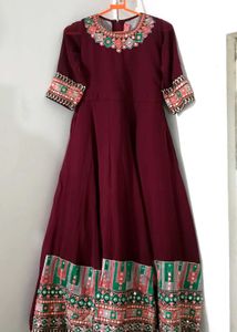 Girls Beautiful Heavy Long Gown