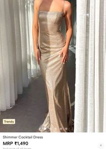 Shimmery Long Dress – Savana (Size M