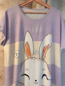 Cute Bunny Print Nightgown- Bust- 36/38 Loungewear