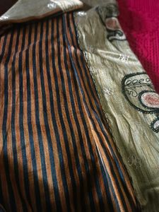 Embroidery Jute Saree