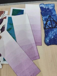 Handmade Watercolor Bookmarks