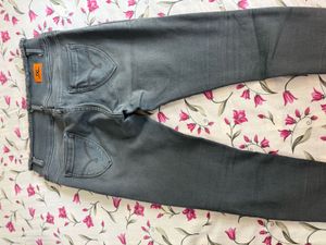 Gray Denim Jeans