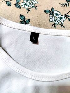 Faith Graphic White Tank Top