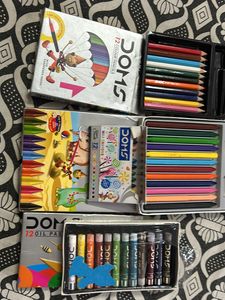 DOMS caryon Pencil Mom 4 Type Of Colour Combo