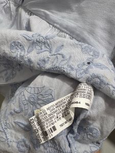 Zara Embroidery Top