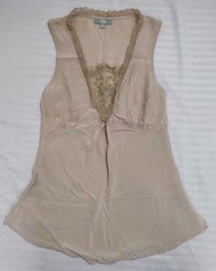 Lace Trimmed Top