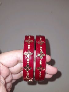 Red Colour Bangles