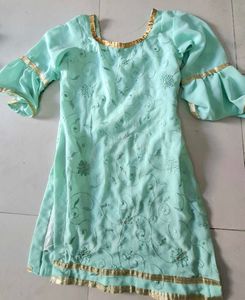 Mint Green Salwar Kameez
