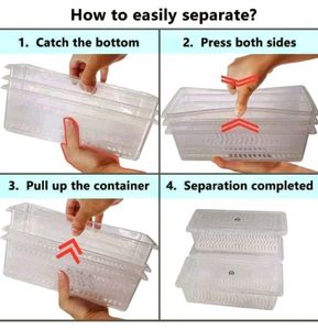 Plastic Container Food/ Refrigerator.