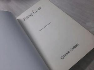 King Lear by Shakespeare