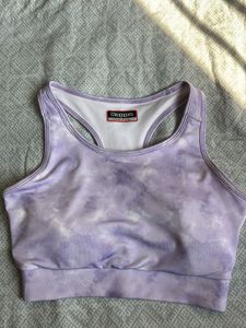 Kappa Purple Tie-Dye Sports Bra
