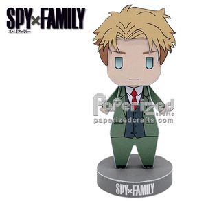 Anime Spy X Family Loid Forger Chibi Figurine