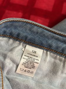Distressed Denim Jeans