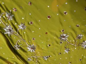 Mehendi Party wear Saree for woman