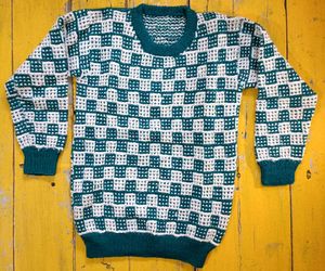 Cute Checkered Sweater