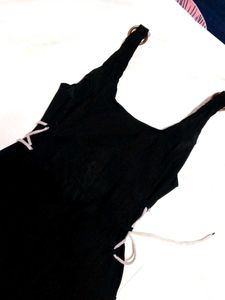 Korean Black night out dress 🍸✨