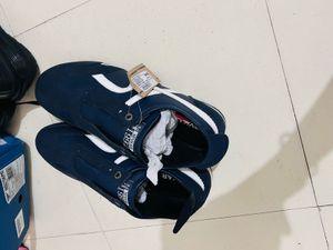 SPYKAR Men Striped Round Toe Slip-OnSneakers