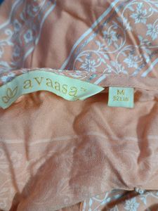 Avaasa Coral Floral Print Kalidar Kurta (Women&#39;s)