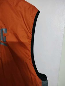 Nike Puffer Gilet Jacket Reversible Half Sleeves