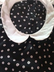 Zara Satin Polka Dot Cute|Pinterest|Korean Dress