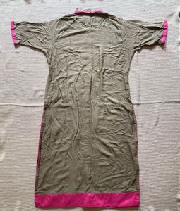 Olive Green Kurta