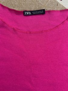Cutest Zara pink Crop Top