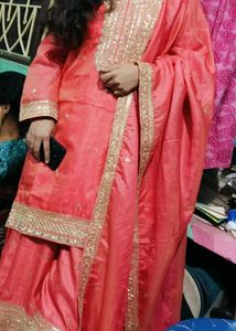 Party Wear Sharara Set/wedding Dress