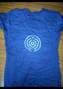 Short Kurti Blue