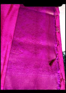 Beautiful magenta saree