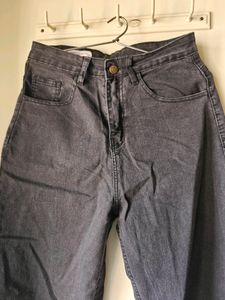 KOTTY Denim Wide Leg Jeans For Women And Girls