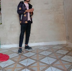 Black Jacket Branded Looks Great