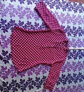 Light Pink Tunic Top Very Stylish With Comfortable