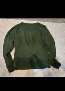 Olive Green Pullover Sweater
