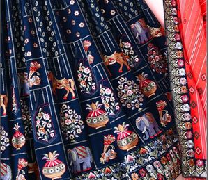 Rajasthani Pattern Lehenga