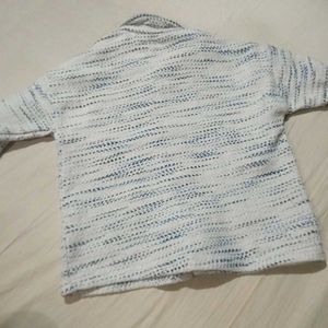 Unisex Striped Button-Down Shirt