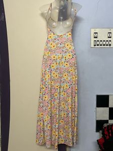 Floral Print Sundress long dress