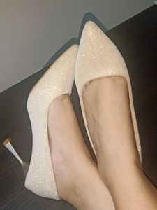 Elegant Gold Heels
