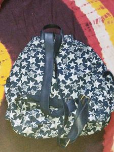 Star Pattern Backpack