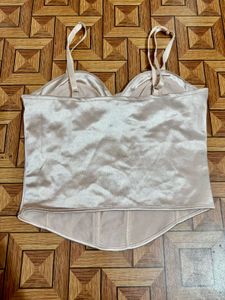 Satin Corset Top