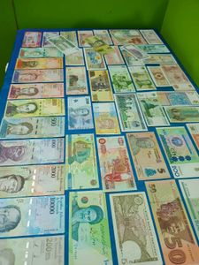 Foreign Note Collection 50 Piece Real Currency UNC