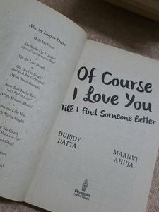 Of Course I Love You