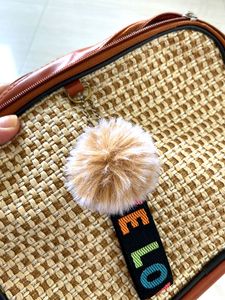Tan Jute Sling Bag
