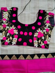 Pure Pashmina Saree With Readymade Blouse