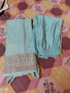 Embroidered Kurta with Salwar