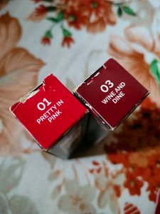 Staze Liquid Lipstick ~ 01 &amp; 03 Shade