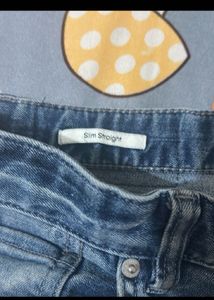 Light Wash Denim Jeans