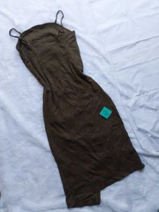 💗Olive Green Slip Dress💗