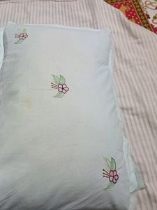 Embroidery Pillow Running Stitch