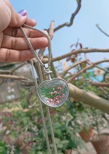 Heart Terrarium Necklace