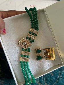 Green Jewelry Set